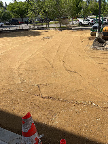 Image 4 - Earthworks by 2 Sons Excavating, asphalt prep.